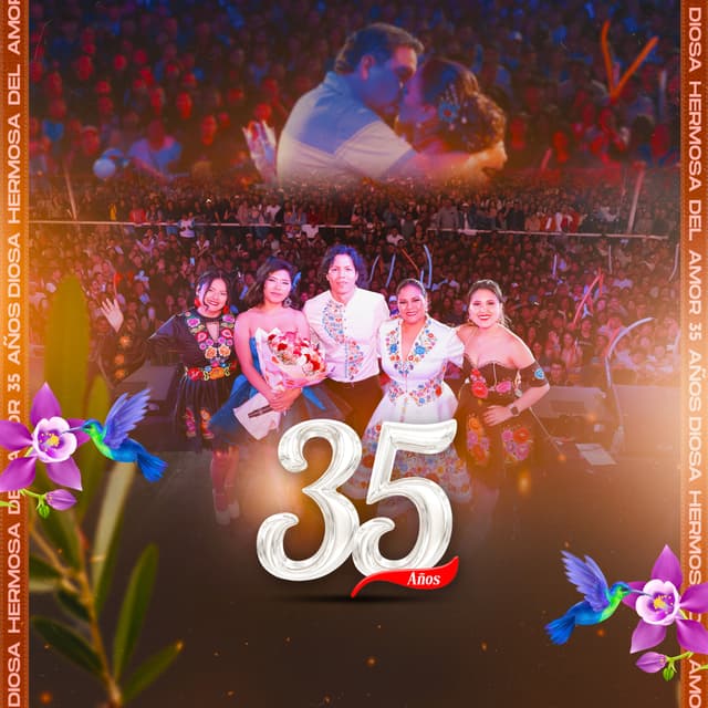 Album cover art for 35 Años de Historia (En Vivo)