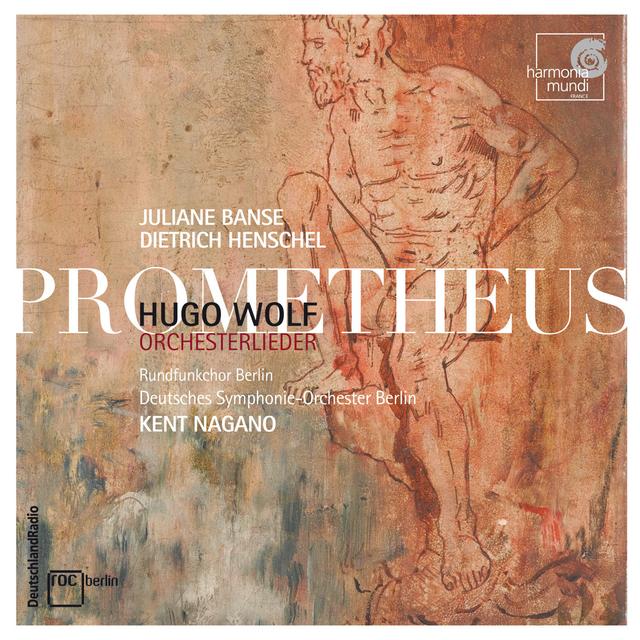 Album cover art for Wolf : Prometheus - Orchesterlieder