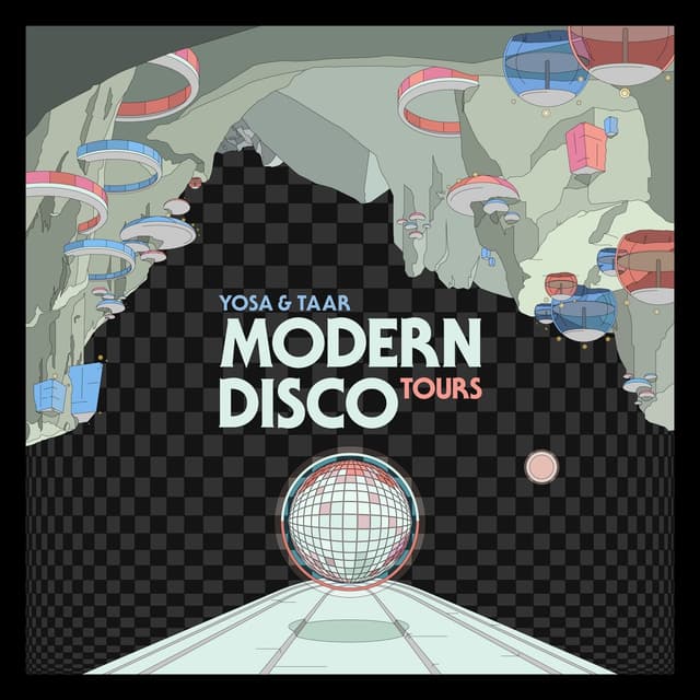 Album cover art for MODERN DISCO TOURS