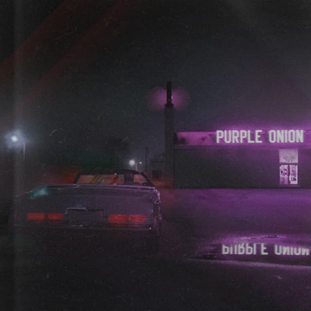 Album cover art for Purple Onion