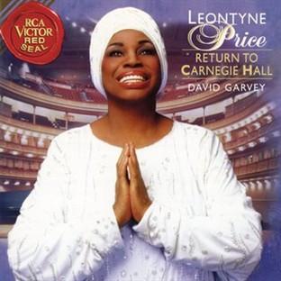 Album cover art for Leontyne Price - Return To Carnegie Hall