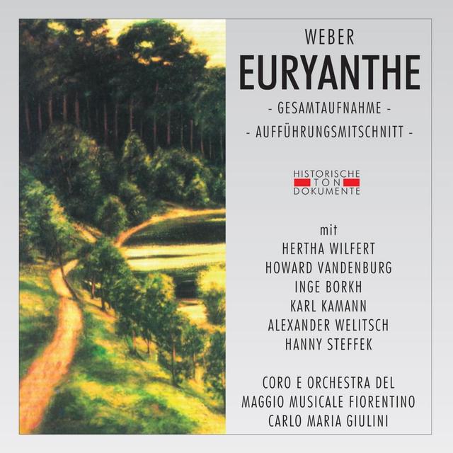 Album cover art for Carl Maria Von Weber: Euryanthe