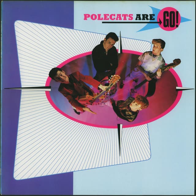 Album cover art for Polecats Are Go!