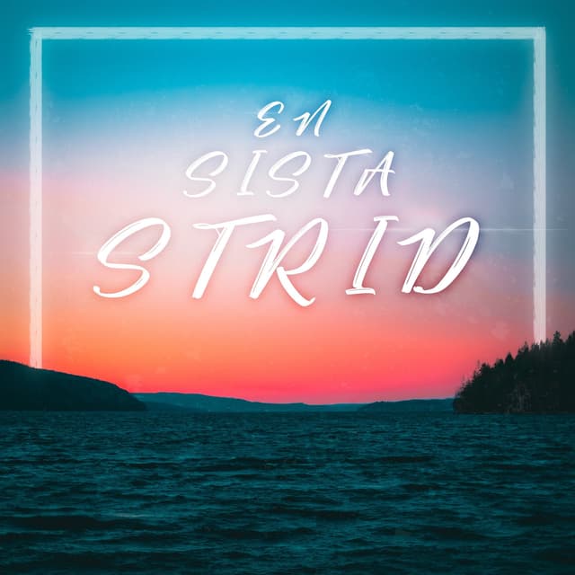 Album cover art for En sista strid