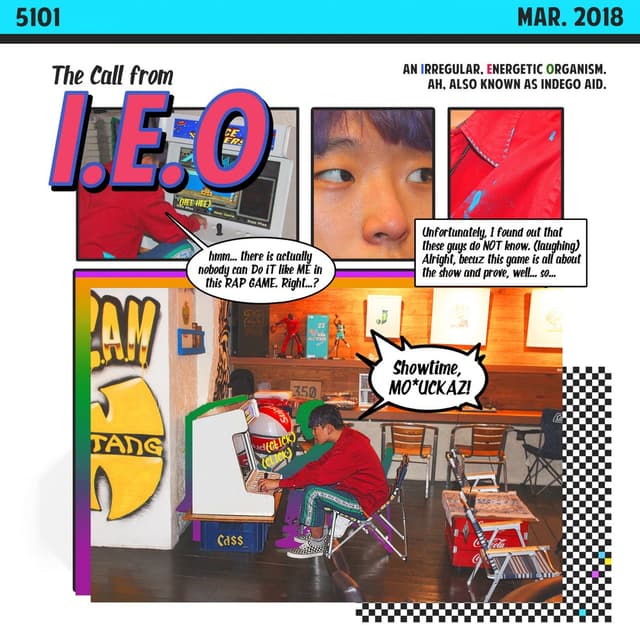 Album cover art for I.E.O