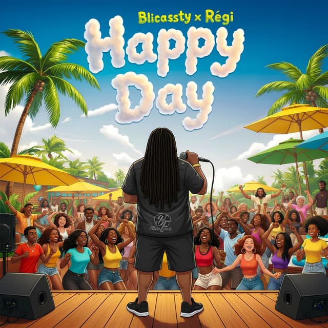 Album cover art for Happy Day