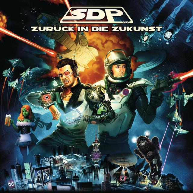 Album cover art for Zurück In die Zukunst