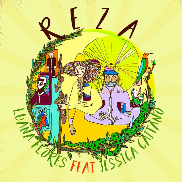 Album cover art for Reza