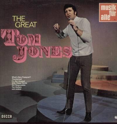 Album cover art for The Great Tom Jones