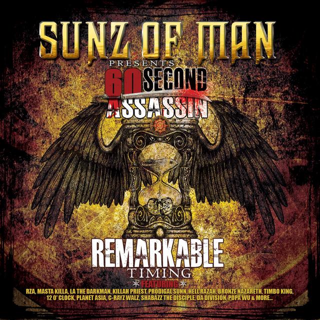 Album cover art for Presents 60 Second Assassin: Remarkable Timing