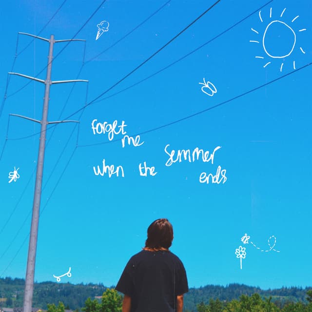 Album cover art for forget me when the summer ends
