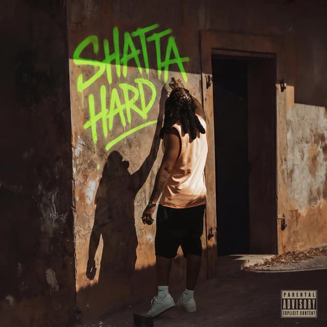 Album cover art for SHATTA HARD