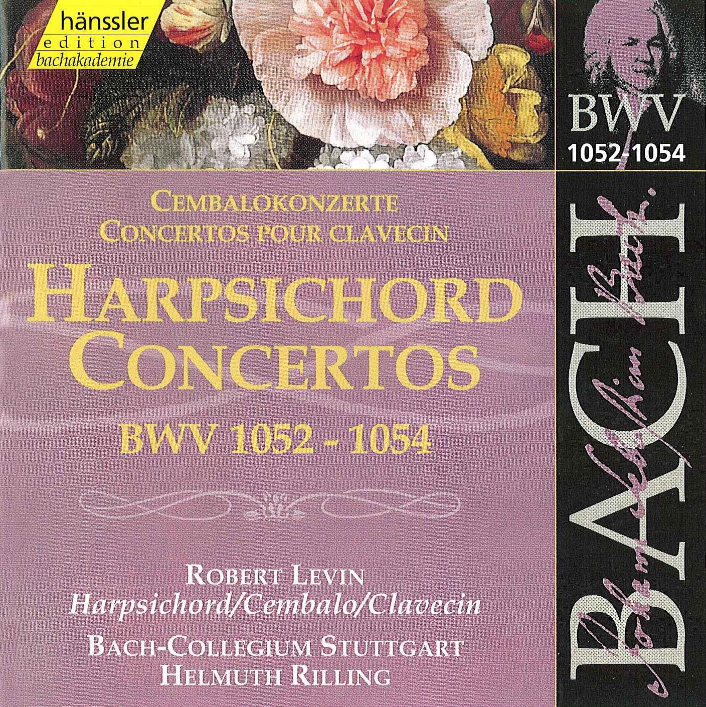 Bach: Harpsichord Concertos BWV1052-1054
