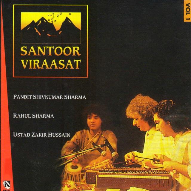 Album cover art for Santoor Viraasat, Vol. 1