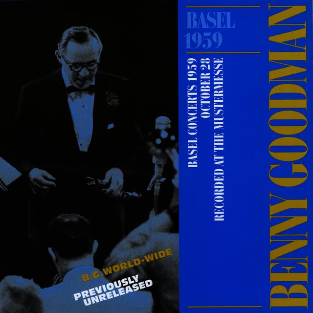 Album cover art for Live In Basel (1959)