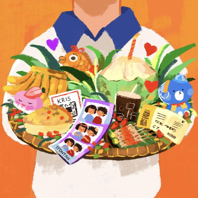 Album cover art for SPONTAN ( tanpa ) UHUY!