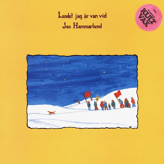 Album cover art for Landet jag är van vid