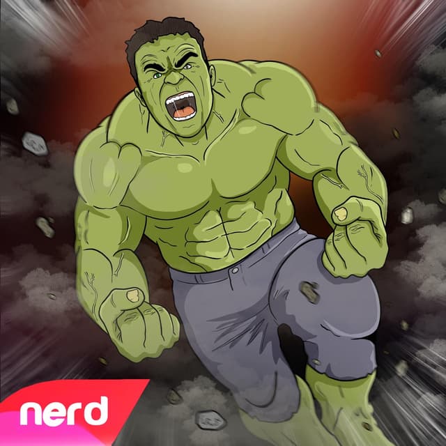 Album cover art for Hulk Smash