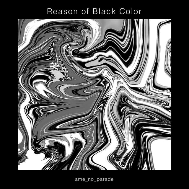 Album cover art for Reason of Black Color