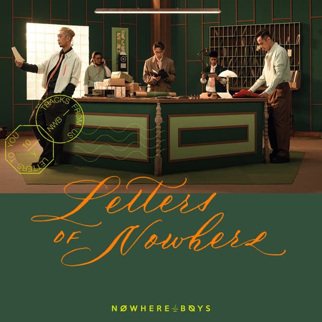 Album cover art for Letters of Nowhere