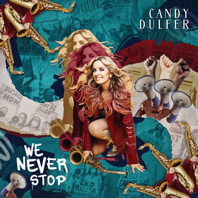 Album cover art for We Never Stop