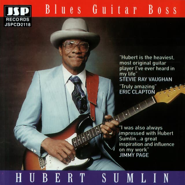 Album cover art for Blues Guitar Boss