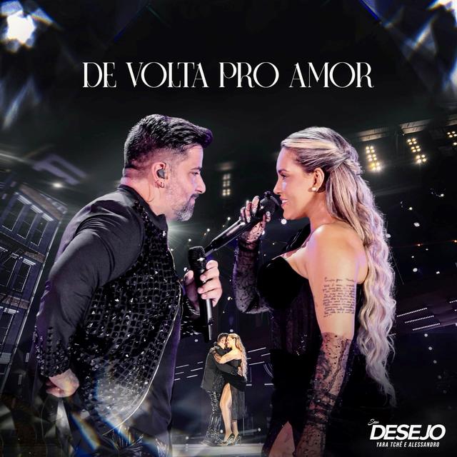 Album cover art for De Volta pro Amor