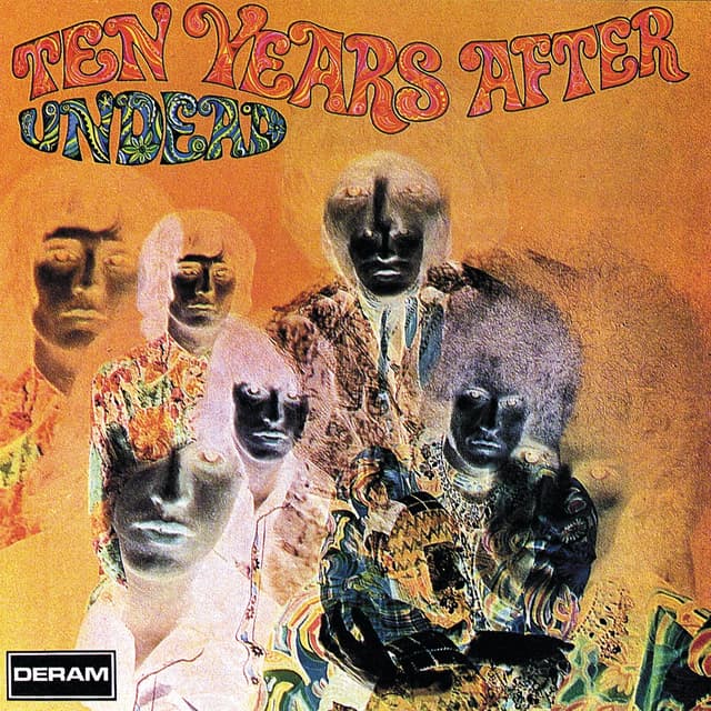 Album cover art for Undead