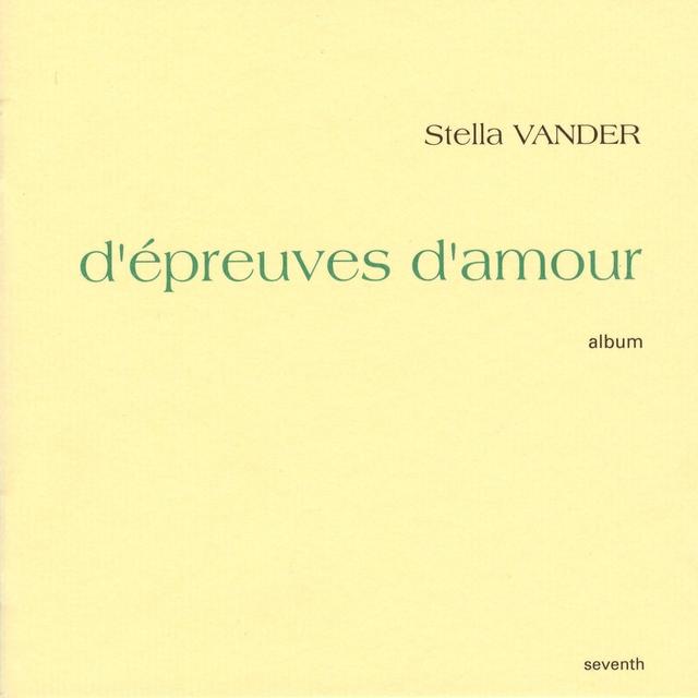 Album cover art for D'Épreuves d'Amour