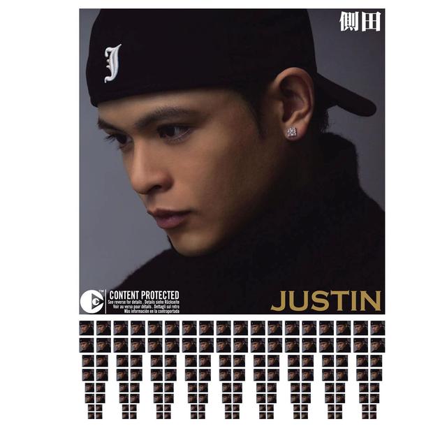 Album cover art for Justin