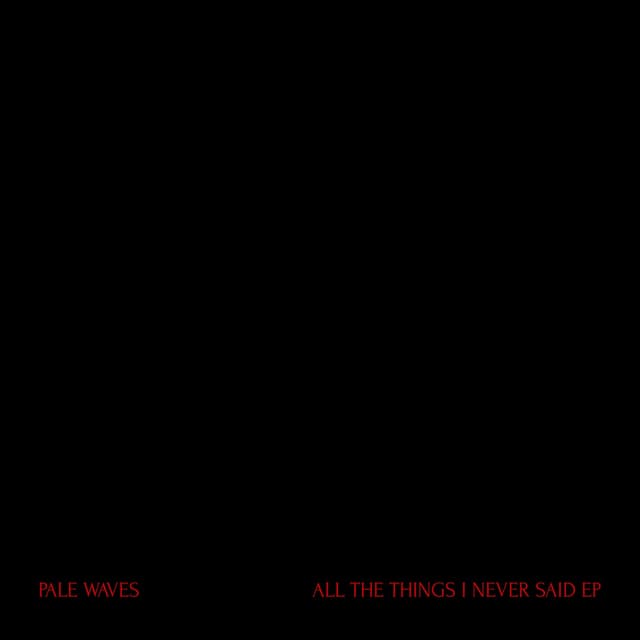 Album cover art for All the Things I Never Said