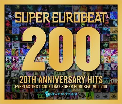 Album cover art for Super Eurobeat, Volume 200