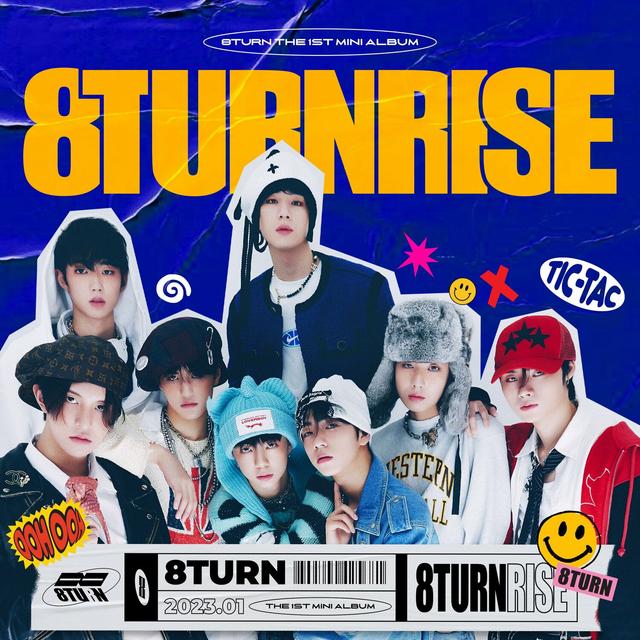 Album cover art for 8Turnrise
