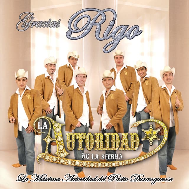 Album cover art for Gracias Rigo