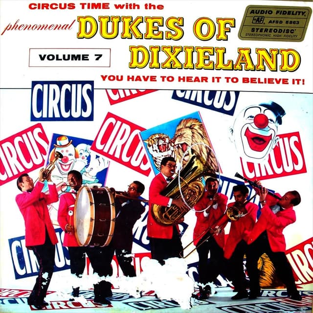 Album cover art for Circus Time