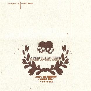 Album cover art for Blood Covered Words