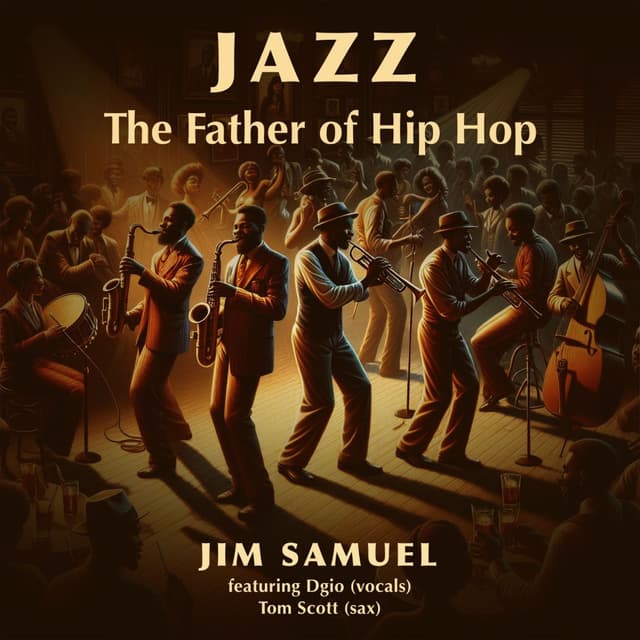 Album cover art for Jazz the Father of Hip Hop