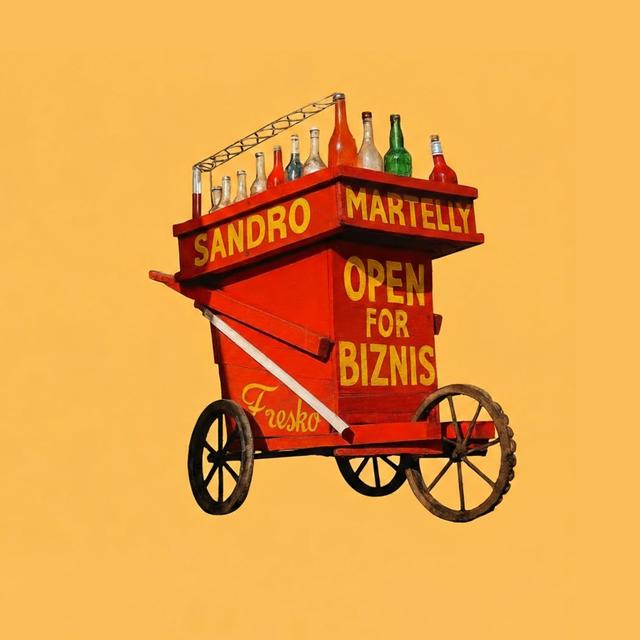 Album cover art for Open For Biznis