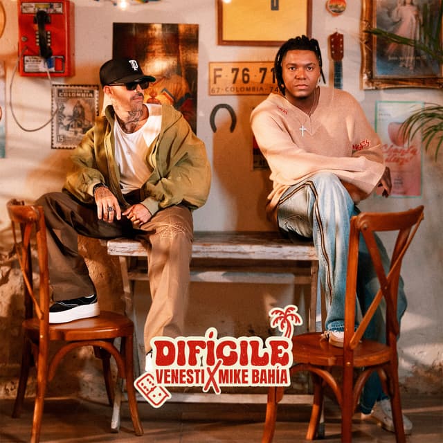 Album cover art for Difícile