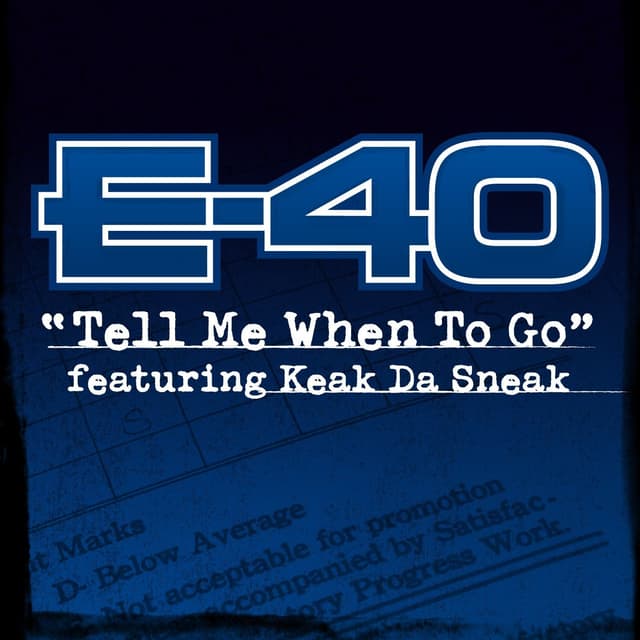 Album cover art for Tell Me When To Go