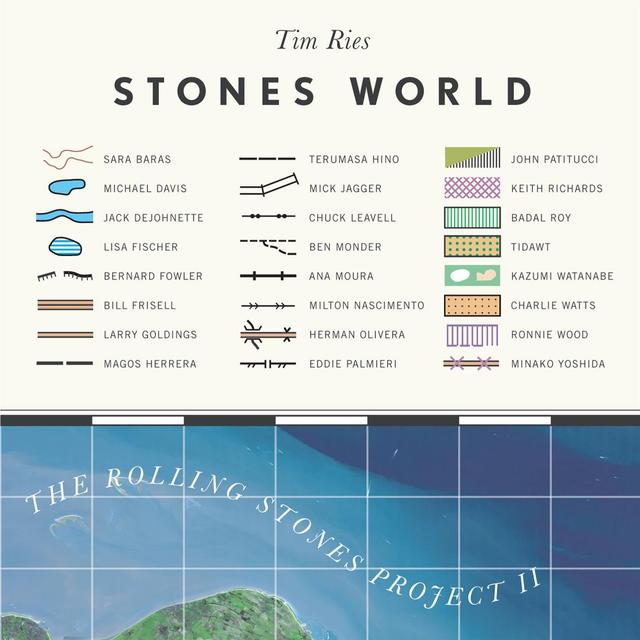 Album cover art for Stones World: The Rolling Stones Project II