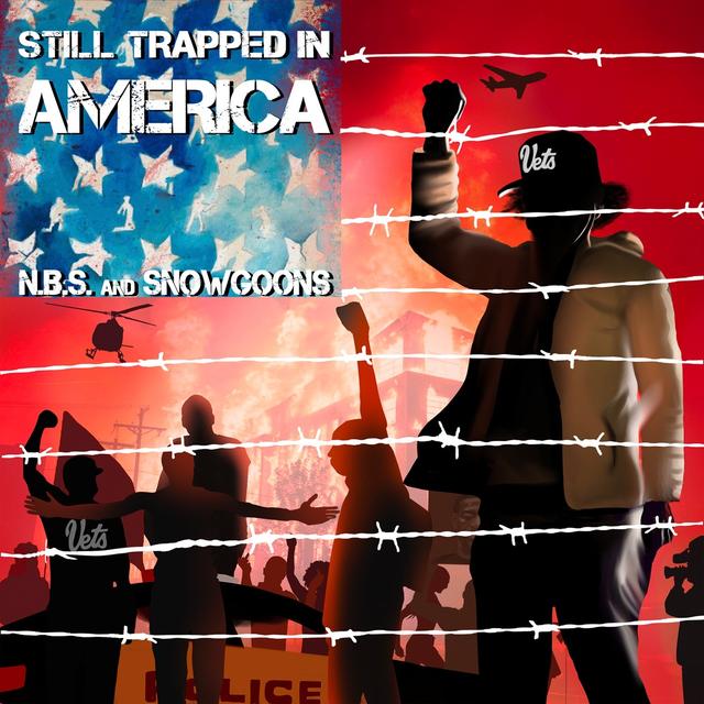 Album cover art for Still Trapped In America