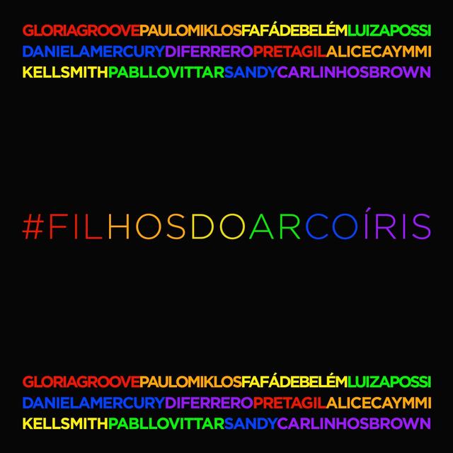 Album cover art for Filhos do Arco-Íris