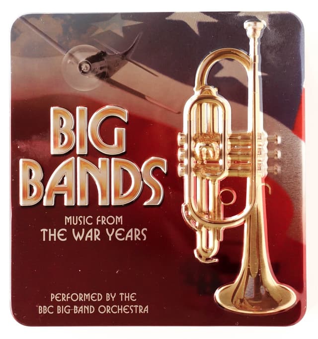 Album cover art for Music From the War Years: Big Bands