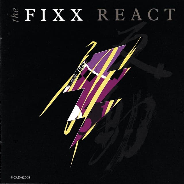 Album cover art for React