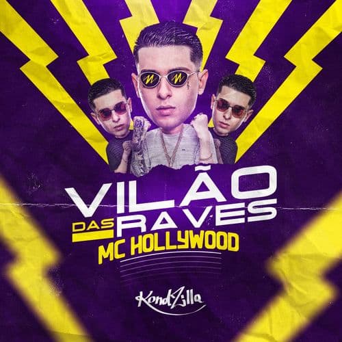 Album cover art for Vilão das Raves