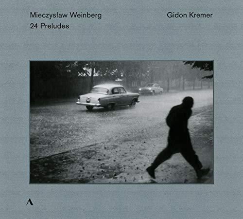 Album cover art for Mieczyslaw Weinberg: 24 Préludes for Violin Solo