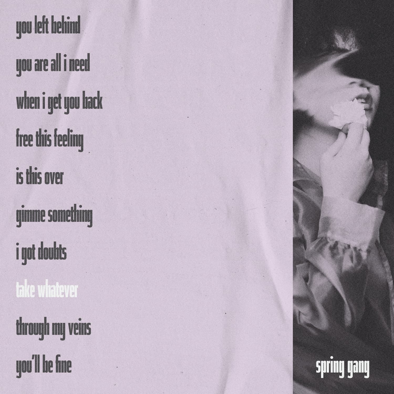Lyric cover art