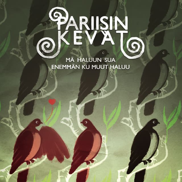 Album cover art for Mä Haluun Sua Enemmän Ku Muut Haluu