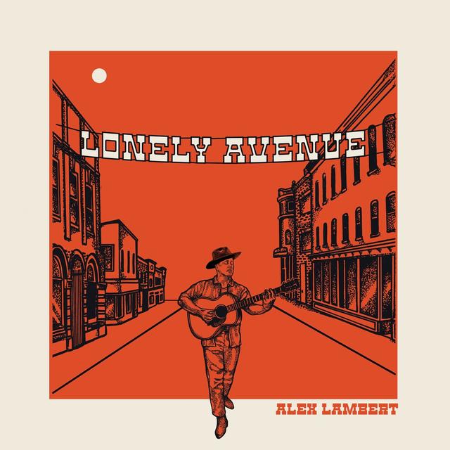 Album cover art for Lonely Avenue